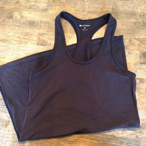 Pure Barre Black Medium Activewear Tank Top EUC
